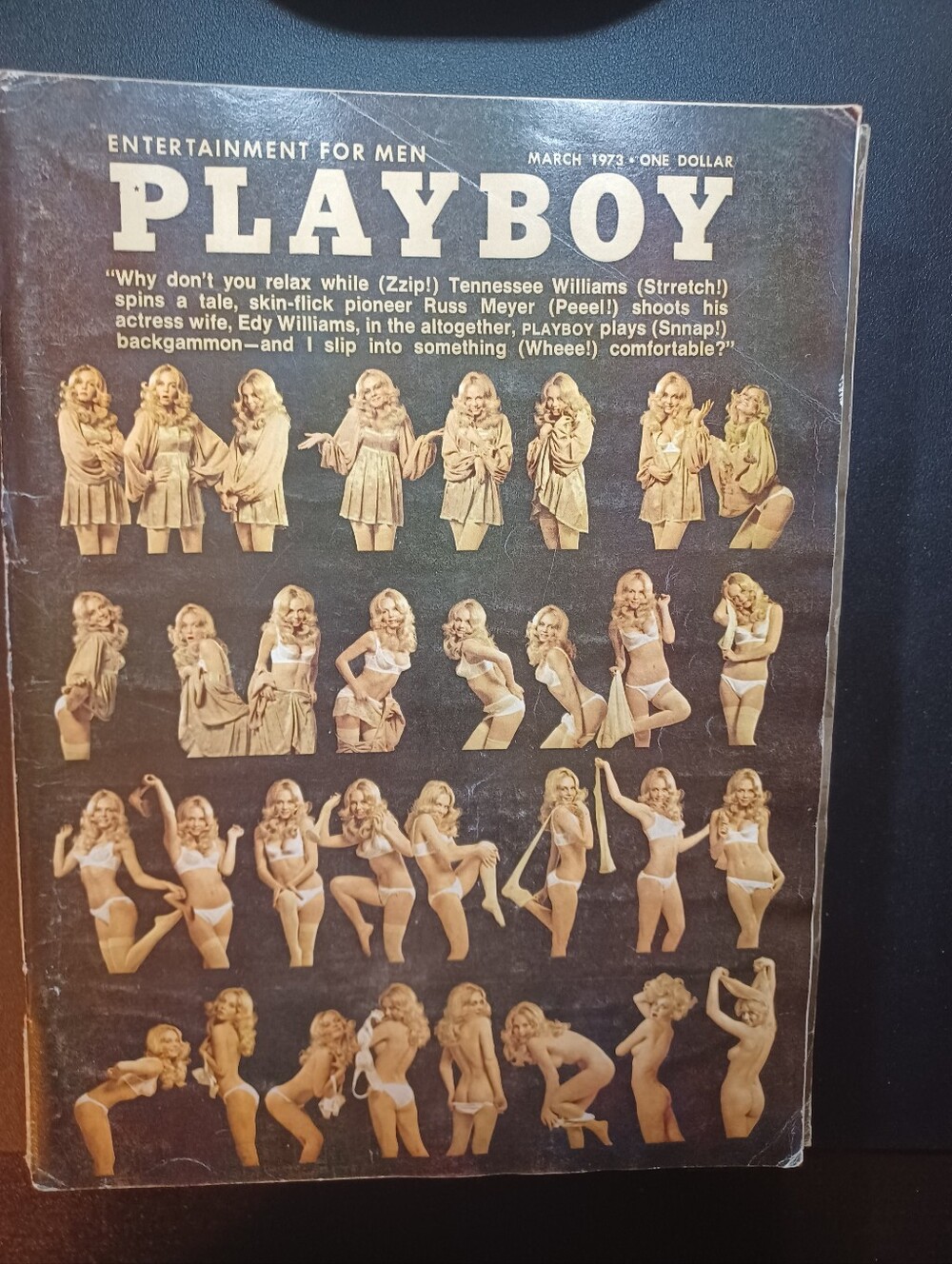 Vintage Playboy featured Bonnie Large